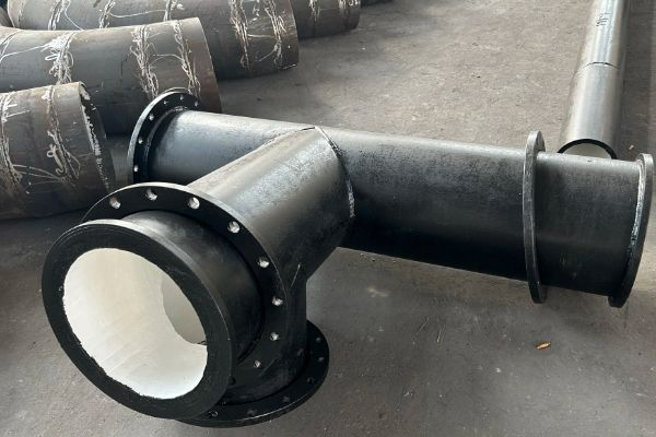 气力输送管路耐磨三通 气力输送管路耐磨三通