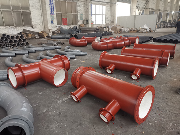 DN400氧化铝陶瓷耐磨管 DN400氧化铝陶瓷耐磨管