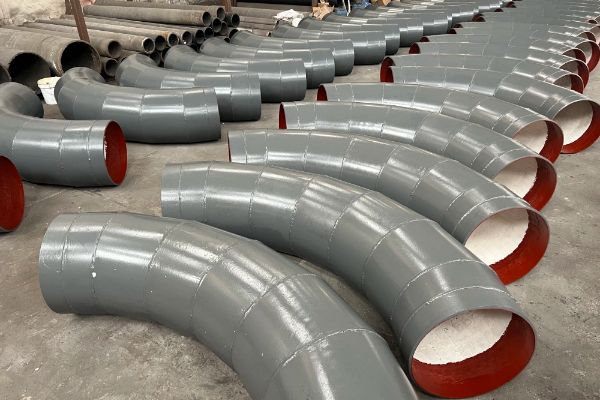 除尘管道系统耐磨90°弯头 除尘管道系统耐磨90°弯头