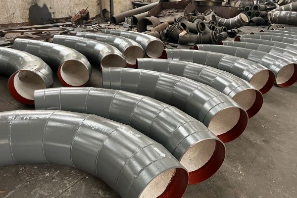 除尘管道系统耐磨90°弯头 除尘管道系统耐磨90°弯头