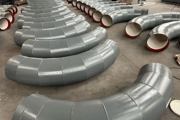 除尘管道系统耐磨90°弯头 除尘管道系统耐磨90°弯头